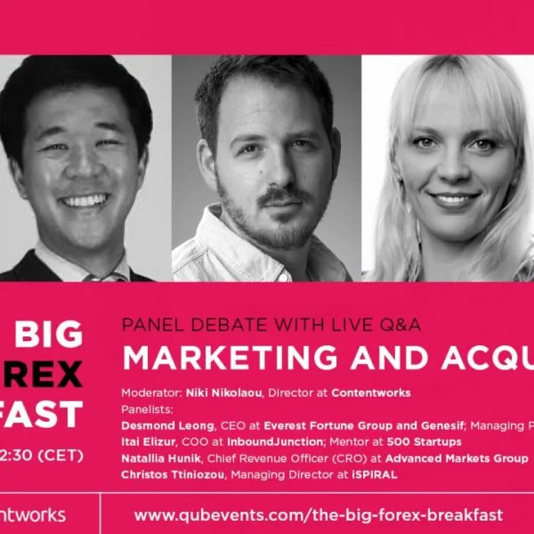 Big Forex Breakfast – Sales Strategies and Marketing & Acquisition panels