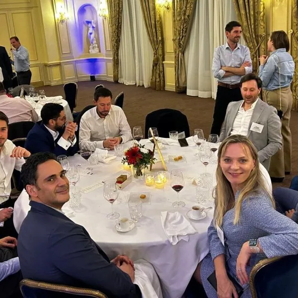 Natallia Hunik at the IECA event in Geneva. 2024